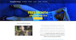 Desktop Screenshot of crossfitprime.com